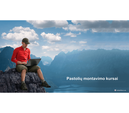 Pastolių montavimo kursai